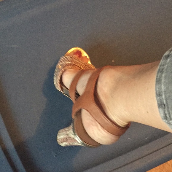 Vince Camuto acie saddle brown NWT 6.5 - Picture 6 of 8